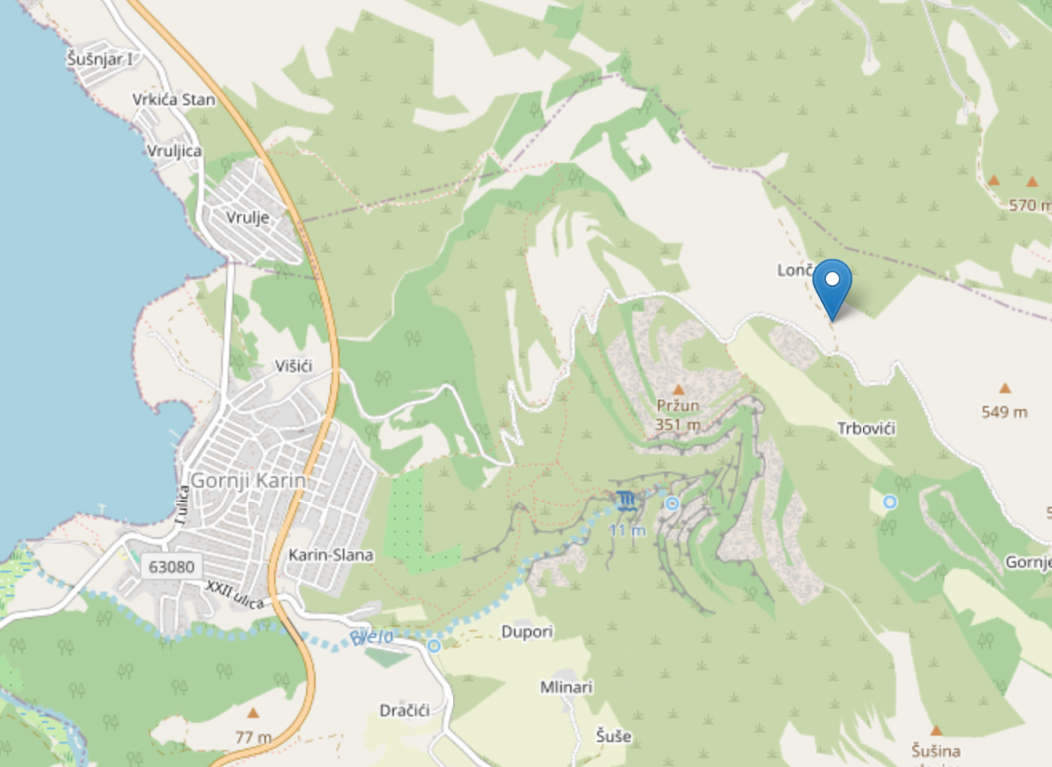 https://www.openstreetmap.org/?mlat=44.141801&mlon=15.664862#map=18/44.141801/15.664862